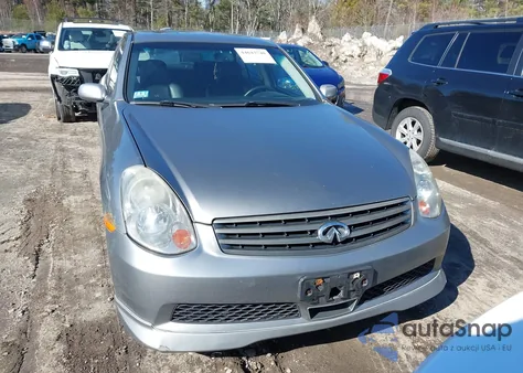 2006 Infiniti G35X from USA, damaged, VIN JNKCV51F16M616952